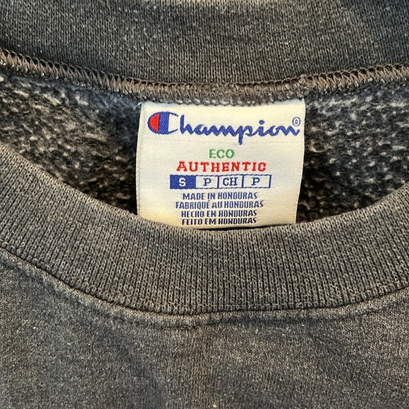 Champion University of Toronto Crew Neck, Grey, Size S - Picture 5 of 5
